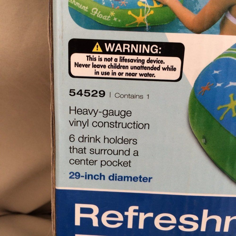 Poolmaster Refeshment Float Brand New In Box - Picture 3 of 6